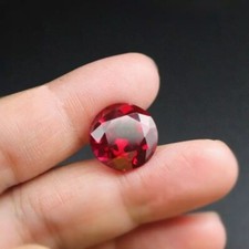 Flawless 10 Ct Natural Certified BURMA Pigeon Blood Red Ruby Loose Gemstone
