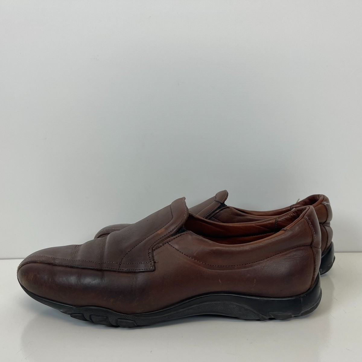 Allen Edmonds Gommus Slip On Loafers Mens Size 10.5 3E Brown  display picture 2
