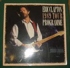 ERIC CLAPTON 1989 TOUR PROGRAMME
