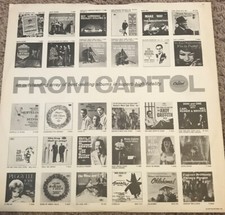 CAPITOL RECORDS LP INNER SLEEVE Circa 1962