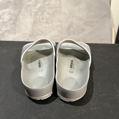 Birkenstock Barbados EVA Men\'s Silver Slide Sandals Size 11/44 $_12.JPG?set_id=880000500F main image 4