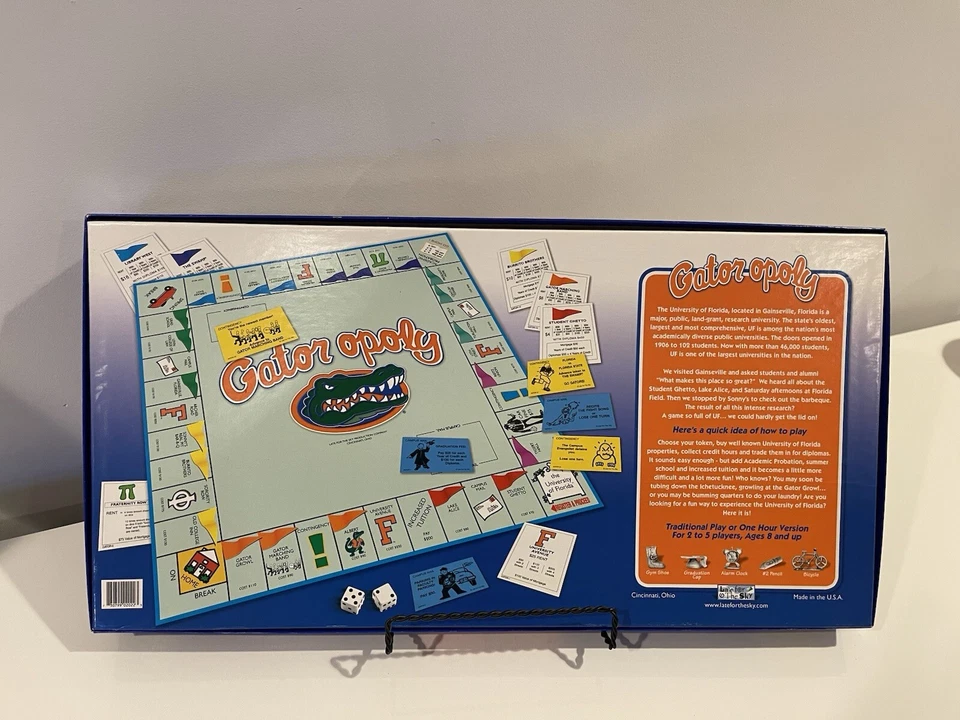 Gator opoly Game for Alumni Students & Friends of University of Florida - Image 2 of 4