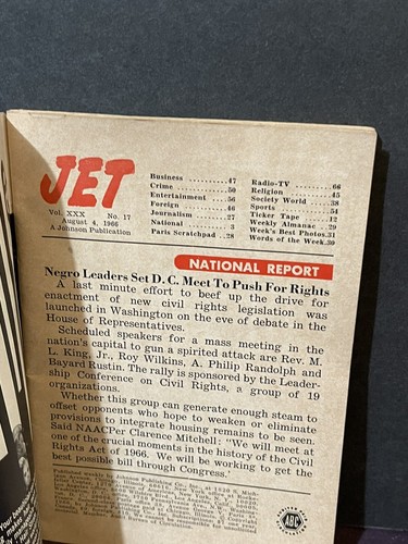 1966 August 4 JET Magazine, Sonya Frank, Sonja Washington (PM1)-2 - Picture 2 of 3