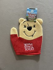 Disney Winnie The Pooh Wash Mitt, 7 1/2 X 6 1/2 , For Ages 3 , New With Tags