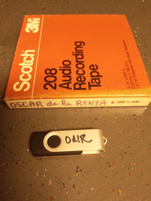 Oscar De La Renta 1 Of A Kind Unpublished Audio Interview by Michael Canterbury
