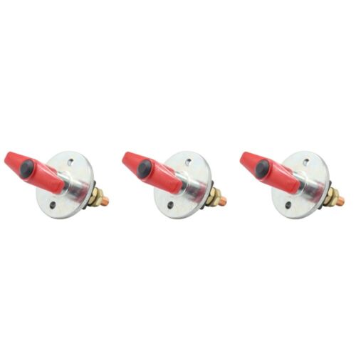 3pcs 150A 12/24V Heavy Duty Fixed Key Battery Isolator For Car Vehicle - Picture 3 of 12