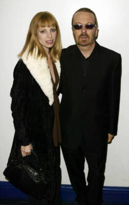 Musician Dave Stewart his wife Anoushka Fisz at MOBO Awards at Lon- Old Photo 1