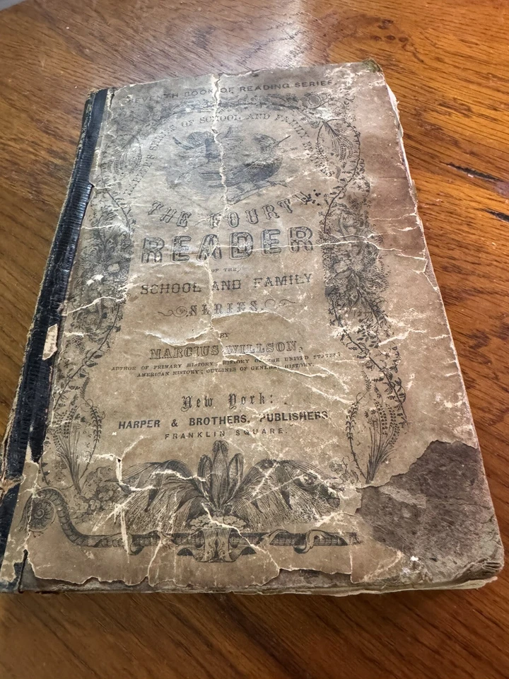 1860 Harper's Series Fourth Reader of School & Family Series от Marcius Willson - Изображение 3 из 4