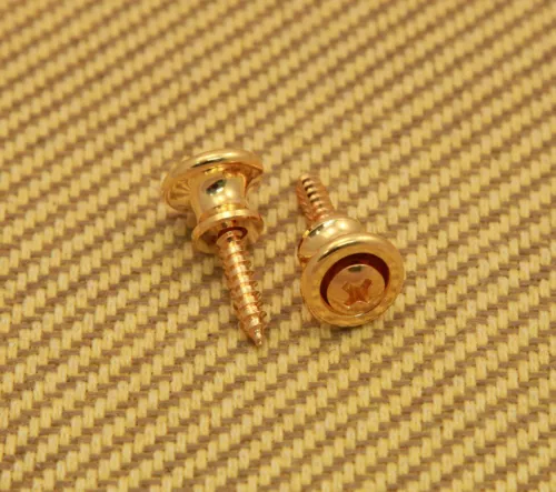 AP-6695-002 Gotoh Gold Strap Buttons For Gibson Guitar/Bass