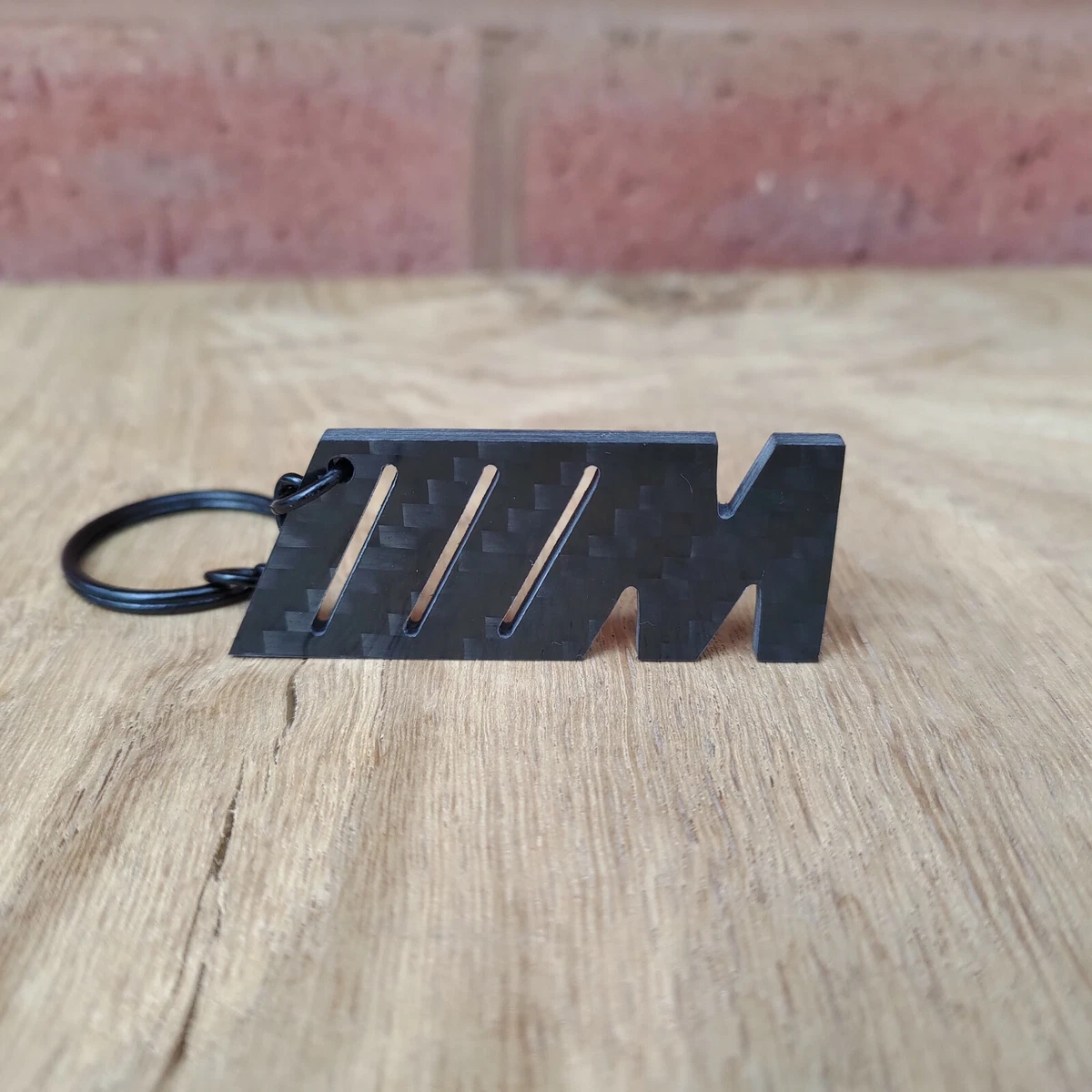 BMW Motorsport Design Porte-Clé Carbone Keyring Keychain Carbon Original