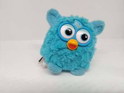 Figur Plüschtier von Furby Hasbro 2013 Famosa blau
