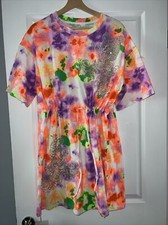 Tie dye Cotton Adjustable waist One Size Fits All , NWT  Very Unique, Beautiful!