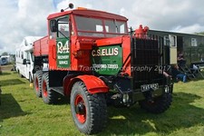 Truck Photo 12x8 - Scammell Explorer - C.S  Ellis - YAS 852