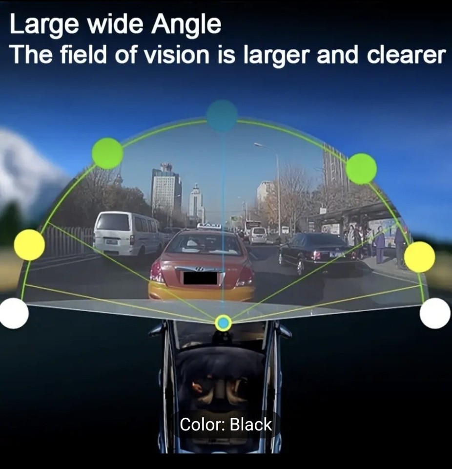 Full HD 1080P Car DVR Recorder 140° Wide Angle View for Complete Road