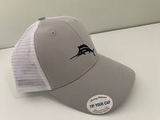 Nuevo Tommy Bahama Gorra de Béisbol Golf Sombrero Correa Malla Red Blanco Gris Caqui Azul