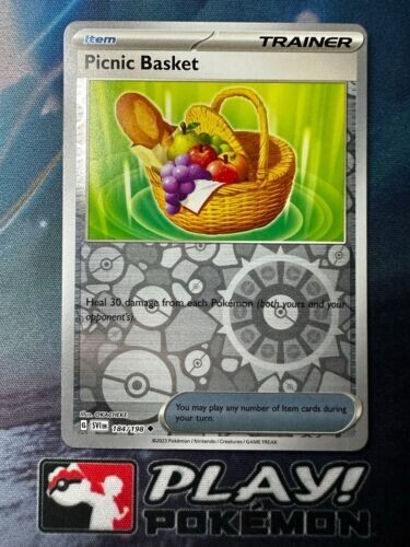 Picnic Basket 184/198 Reverse Holo SV1en Scarlet & Violet Pokemon TCG ...