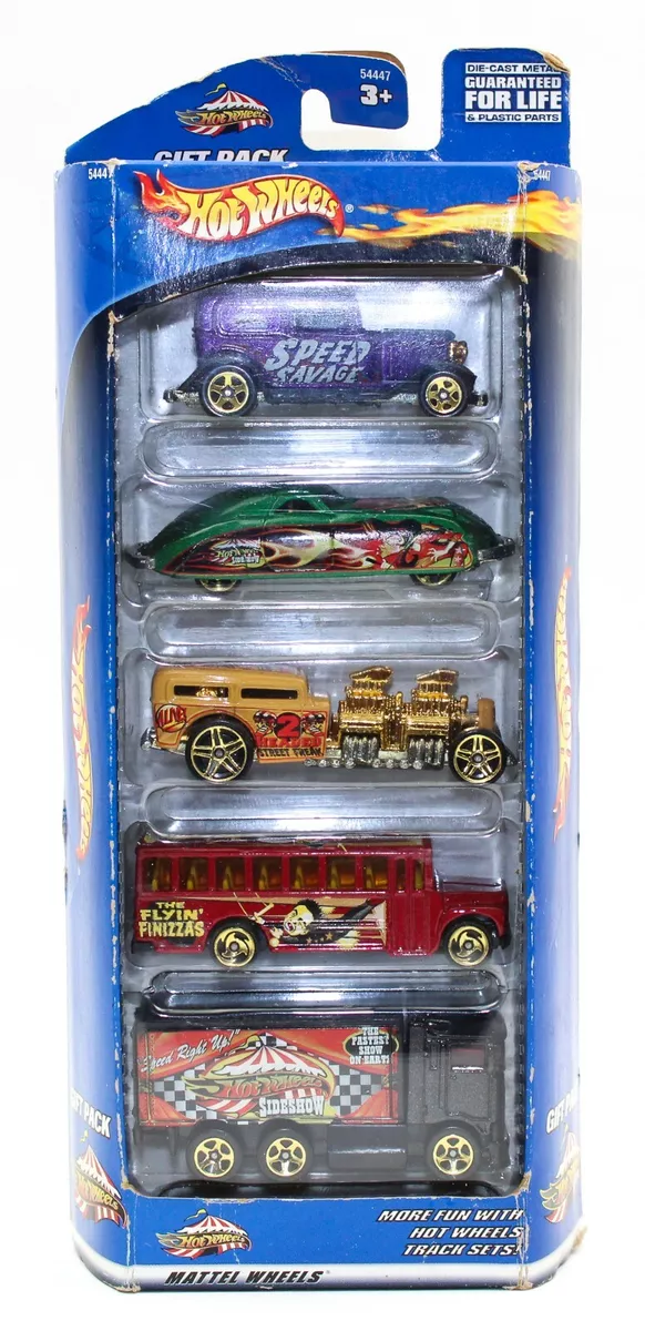 Hot Wheels 5 Pack Die Cast Mattel Wheels Git Set