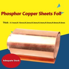 Thick 0.1mm 0.8mm Phosphor Bronze Sheet Plate Metal Panel Phosphor Cu Strip Foil