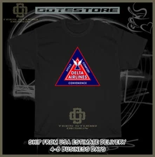 DELTA AIRLINES Speed comfort Logo Men's T-Shirt American Dotees Tee Shirt