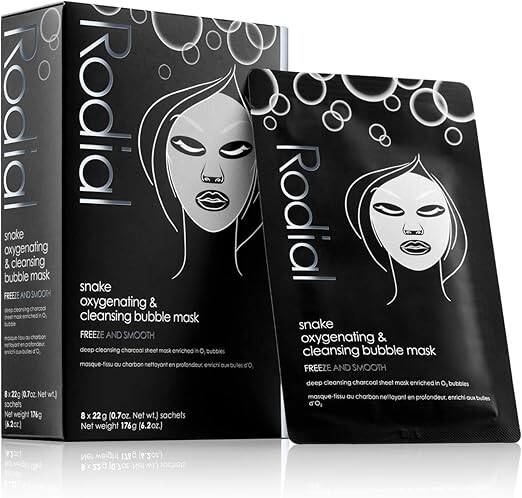 Rodial Snake Oxygenating & Cleansing Bubble Sheet Mask - 8 Masks x 22g RRP£94 - Image 3