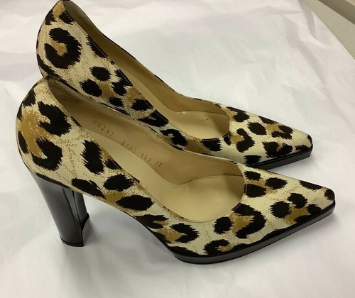 casadei leopard pumps