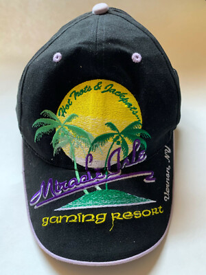 Miracle Isle Casino hat. Vernon NY. Salesman sample.
