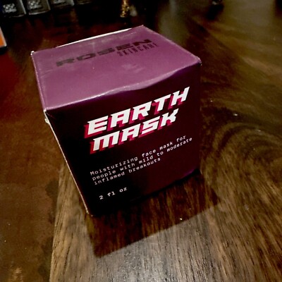 ROSEN EARTH MASK ACNE CARE For Mild To Moderate Inflamed Breakouts 2fl Oz