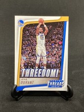 Kevin Durant Panini Threads Insert Basketball Card Warriors Gold Blue Nets Black