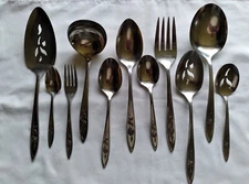 My Rose Oneida Community Serving Pierced Sugar Casserole Jelly Spoon ++++ CHOICE