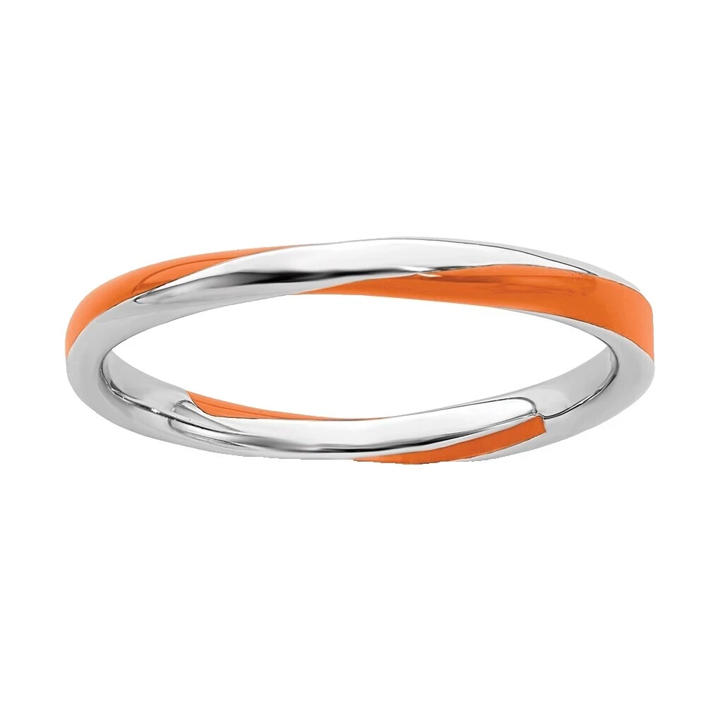 9 Anillos de moda Esmalte De Anillo