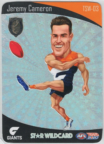 2020 AFL TEAMCOACH VARIOUS TROPHY & OTHER WILDCARD; Individual Card Sale. - Picture 4 of 11