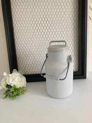7 ⚜️  Ancien Pot à Lait 2 L en Plastique Gris Bouteille de Lait France Vintage - Photo 1/4