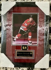 CONNOR BEDARD BEAUTIFULLY FRAMED SHADOW BOX PHOTO