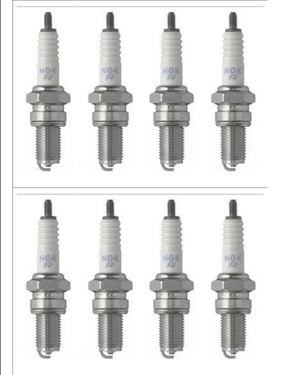 8 Plugs of NGK Standard Series Spark Plugs DR8EA/7162