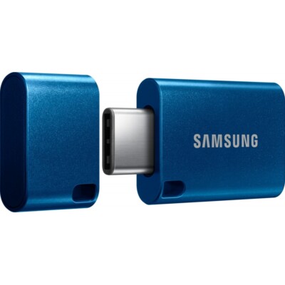 Samsung USB Flash Drive 128GB Type-C Stick blau 400MBs/60MBs lesen/schreiben NEU