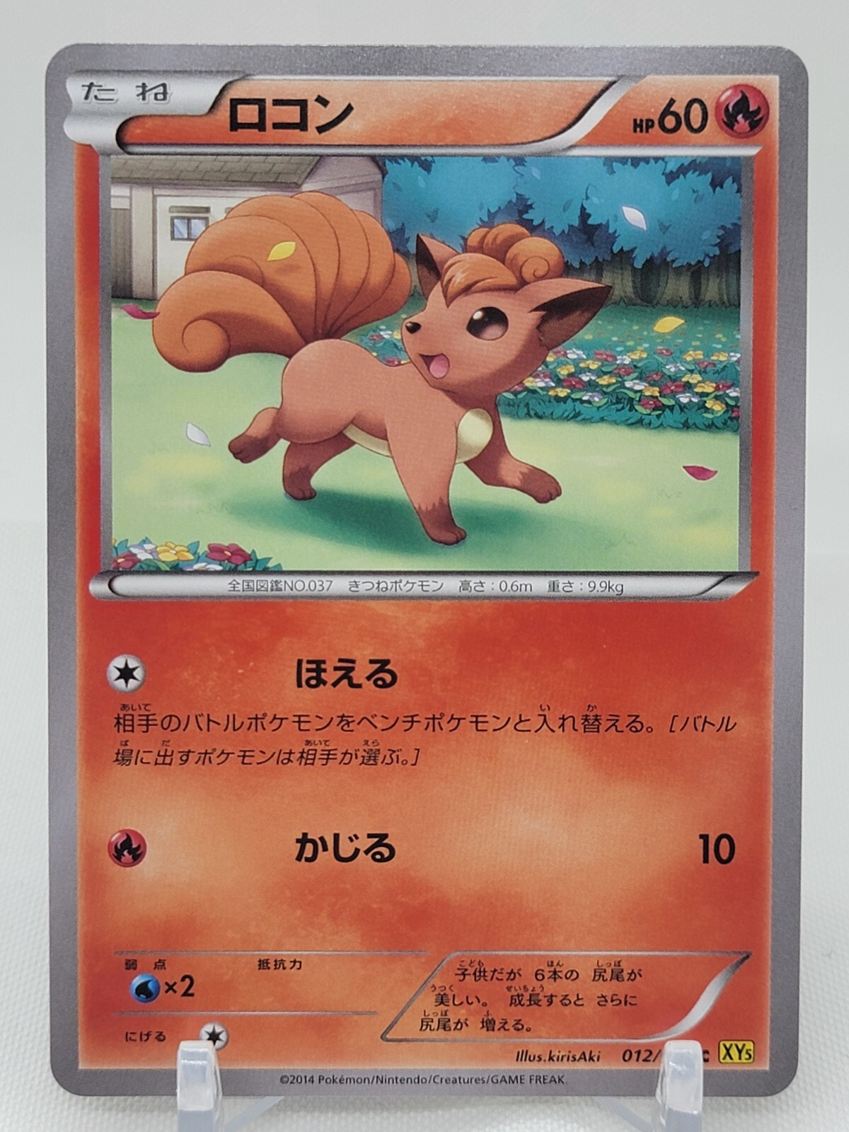 Vulpix 12/70 Unlimited XY5 Tidal Storm Japanese Pokemon Card