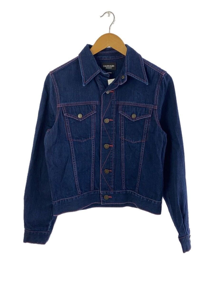 Calvin Klein 205W39NYC G Jean Denim Trucker Jacket 36 Cotton 