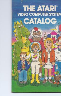1980 Vintage Atari Video Computer System Catalog Superman