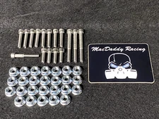 MacDaddy Racing Banshee Stainless Bolt Kit, Case Nuts, Cylinder And Head Nuts