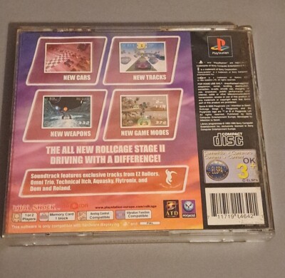Rollcage Stage 2 PlayStation PS1 Game. New, Unsealed. | eBay UK