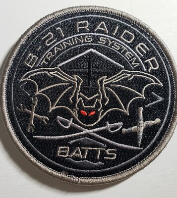 *New* B-21 Raider  Stealth Bomber Northrop 4'' Patch Training System  BATTS *New*
