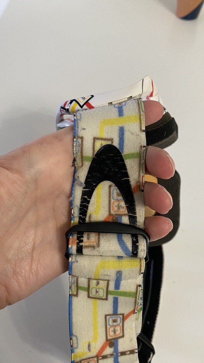 Oakley Crowbar Snow Goggles - JP Auclair Tokyo Subway/Persimmon