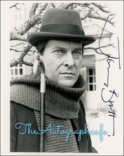 JEREMY BRETT Pre printed autographed 8 X10 photo Sherlock Holmes