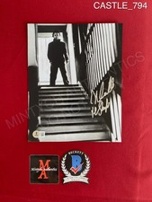 Nick Castle autographed signed 8x10 photo Halloween Michael Myers Beckett COA