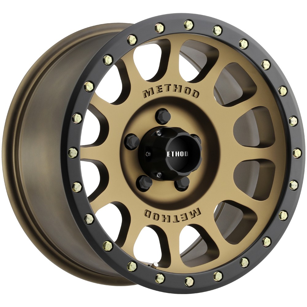 (Set of 4) Method MR305 NV 17x8.5 5x150 +0mm Bronze Wheels Rims 17 ...