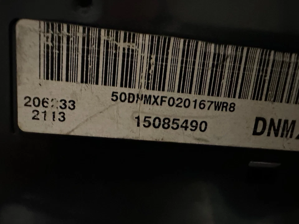 Speedometer Instrument Cluster 2002 Chevy Trailblazer & EXT 108,902 Miles - Image 3 of 4