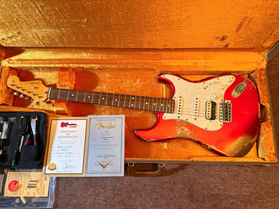 Fender Custom Shop 1962 Stratocaster Heavy Relic HSS RW CAR