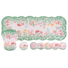 MOSISO Wrist Rest for Keyboard Mouse Pad Set, Large Gaming Green