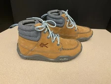 New! Womens Kuru Quest Tan Suede Leather Hiking Plantar Fasciitis Boots. Size 7.
