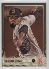 2015 Topps Update Gold 1984/2015 Sergio Romo #US381 2u3